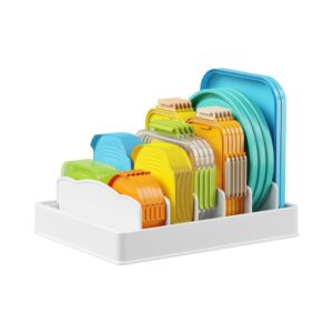 Lid Holder with 6 Adjustable Dividers