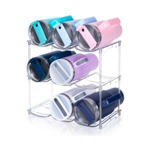 Stackable Drinkware Organizer System