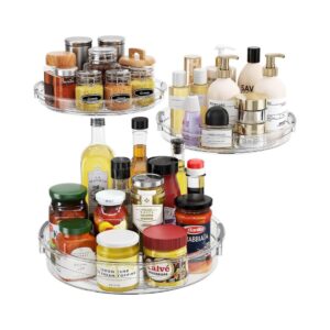 3-Pack Lazy Susan Turntables