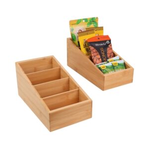 Bamboo Spice Packet Organizer Set