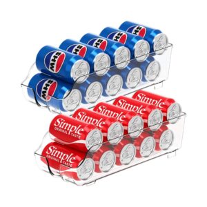Clear Stackable Soda Can Organizers