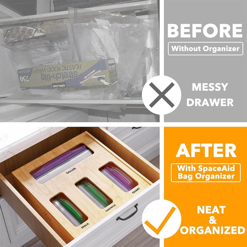Kitchen Bag Storage Organizer Set - Image 3