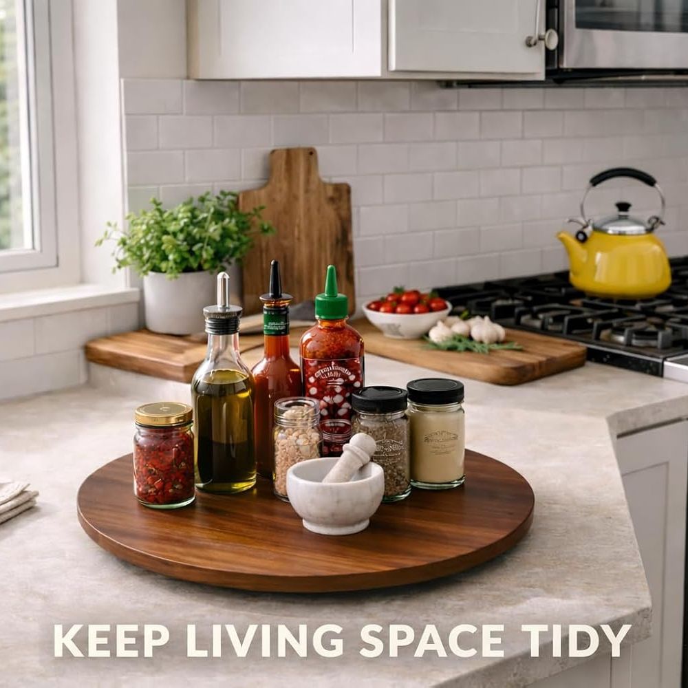 Rotating Kitchen Organizer Tray - Image 3