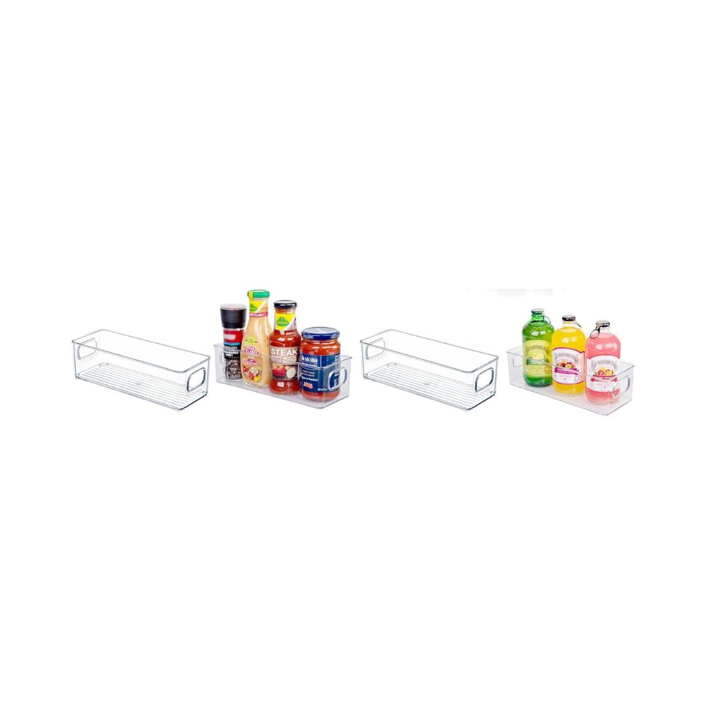 Clear Pantry Storage Bin Set - Image 2