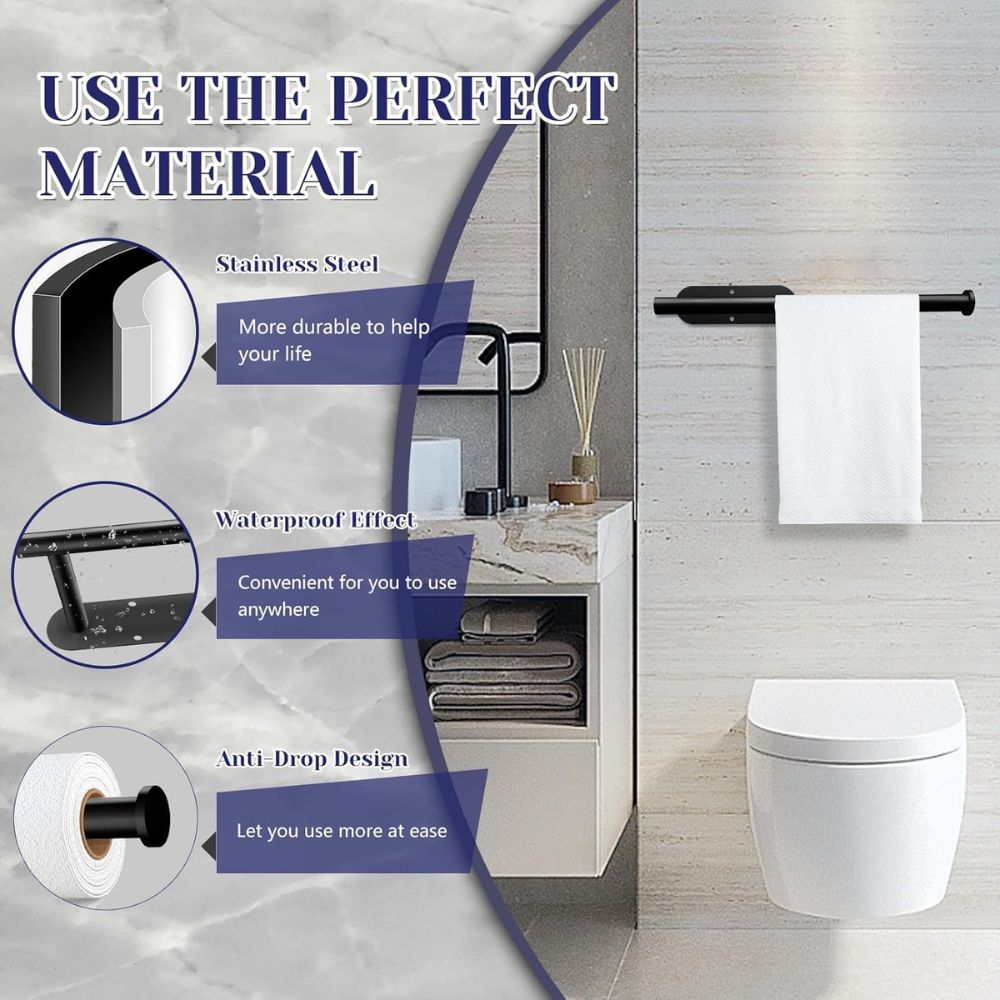 Wall Mount Paper Towel Holder - Image 3