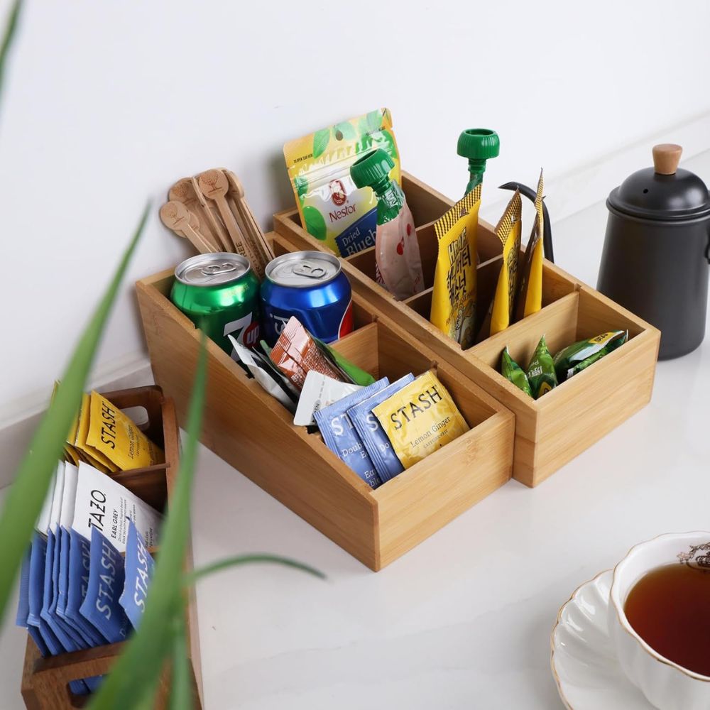Bamboo Spice Packet Organizer Set - Image 2