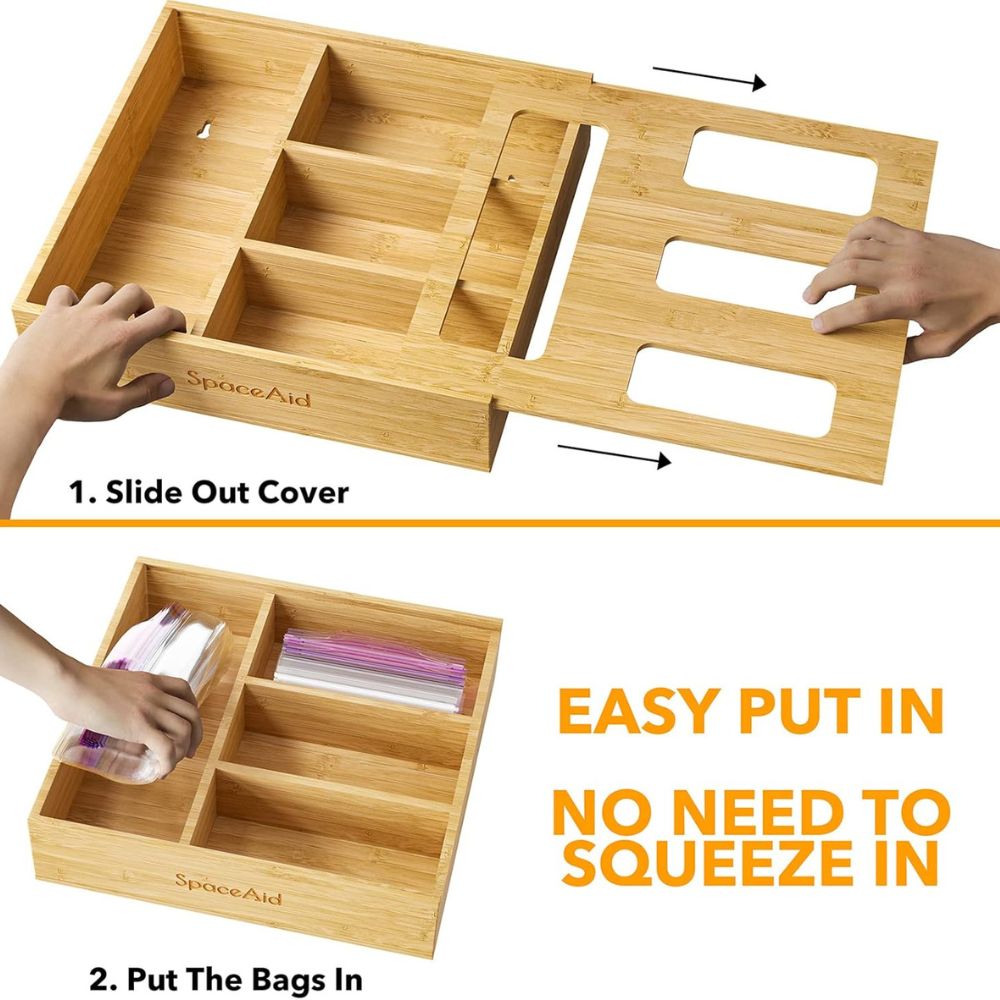 Kitchen Bag Storage Organizer Set - Image 4
