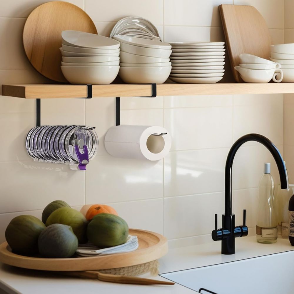 Horizontal Tumbler Lid Storage Organizer Rack - Image 2